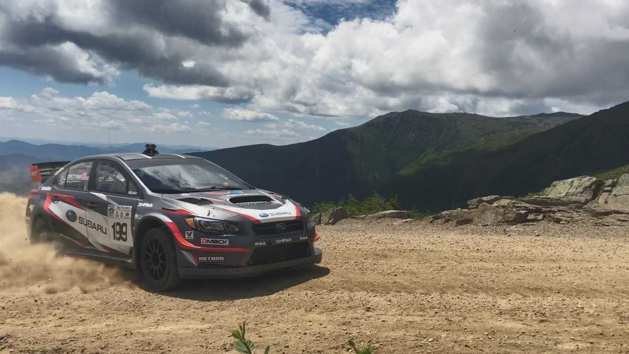 Travis Pastrana Racing Up Mount Washington