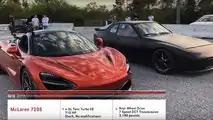 McLaren 720S vs Electric Porsche Drag Race