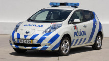 La Nissan Leaf della polizia portoghese