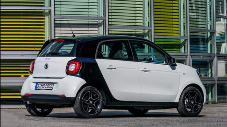 ﻿Nuova smart forfour, non c’è 2 senza 4 (posti)