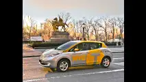 Nissan Leaf, taxi per New York
