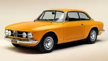 Alfa Romeo Giulia de color dorado