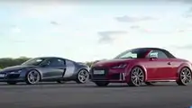 Audi R8 vs TTS Roadster