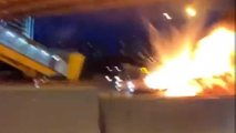 Tesla Model 3 In “Trimmed Autopilot” Hits Truck And Explodes In Moscow
