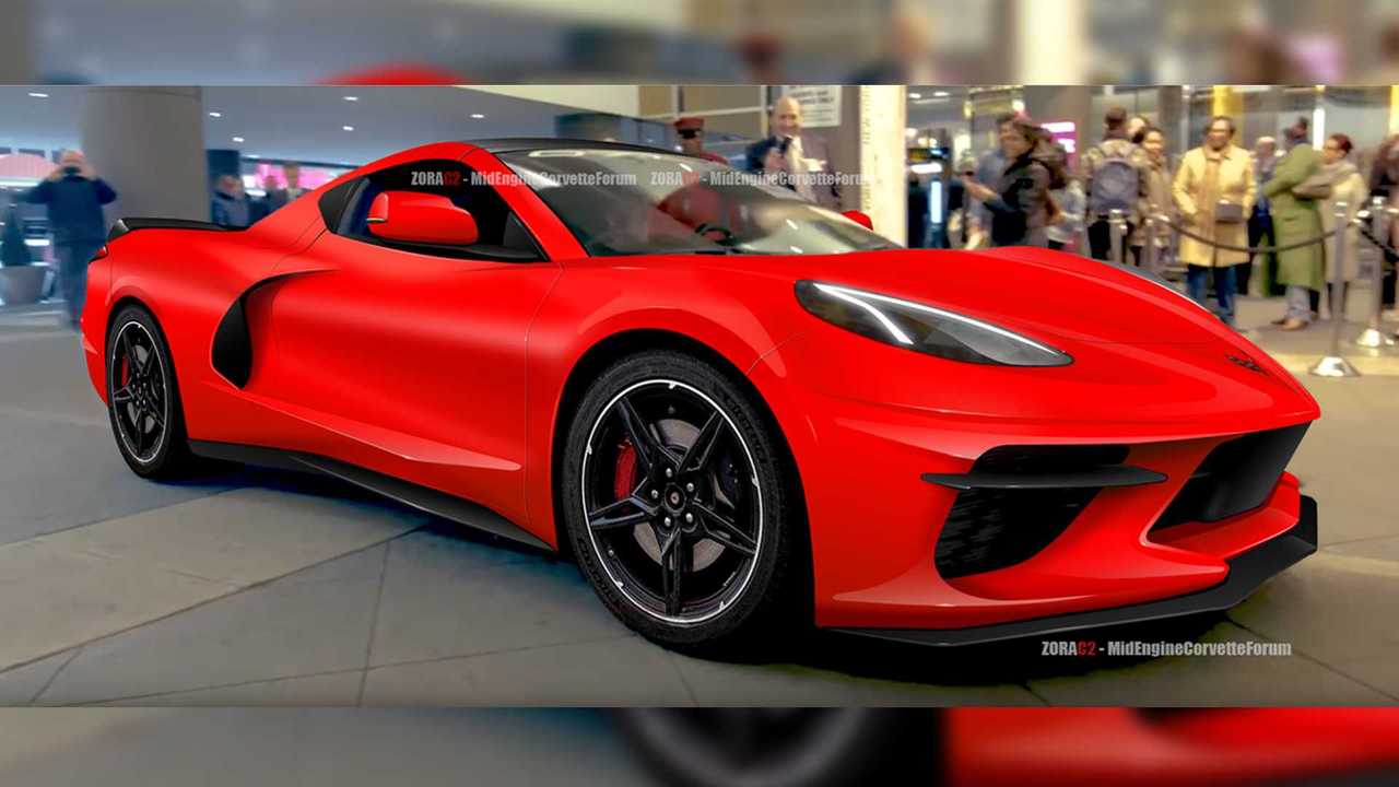 New C8 Corvette Fan Rendering