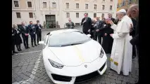 Lamborghini Huracan e Papa Francesco