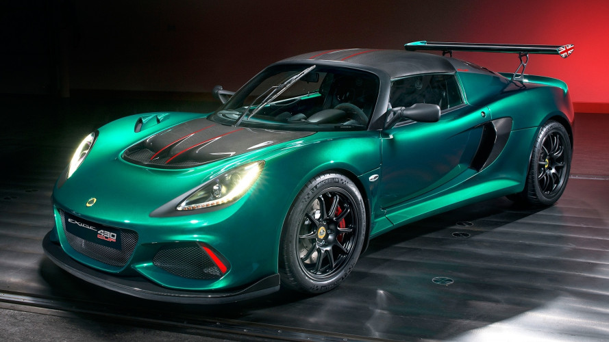 Lotus Exige Cup 430, tanta potenza e poco peso