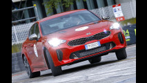 Sull'Area 48 del Motor Show con la Kia Stinger