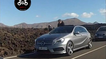 2013 Mercedes-Benz A-Class spy photo, Lanzarote, Canary Islands, 800, 02.02.2012