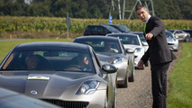 Fisker Karma EV record gathering