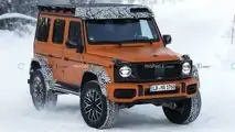 Mercedes-Benz G-Klasse 4x4 Quadrat (2022) fast ungetarnt