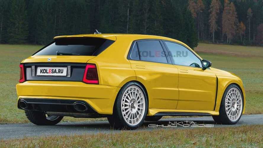 This Lancia Delta rendering leaves us wishing it was real