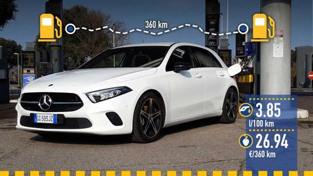 Mercedes A 180 d (2022), le test de consommation réelle
