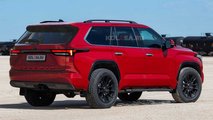 2023 Toyota Sequoia rendering