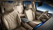 Mercedes-Benz EQS SUV, interior