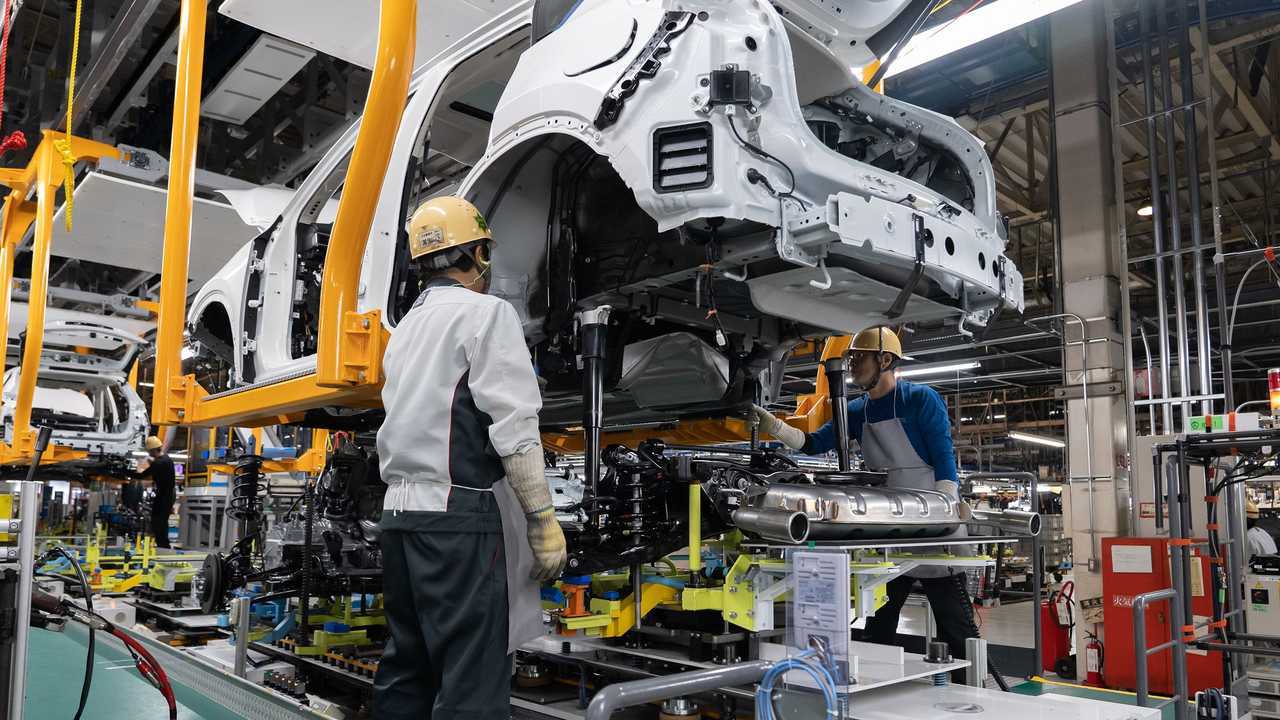 La fabbrica Mazda di Hofu