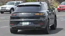 Porsche Cayenne Turbo Coupe Spion Fotos Backend
