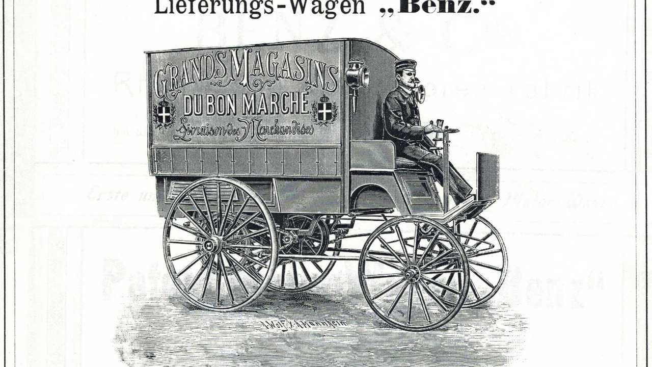 Benz Delivery Van pubblicità