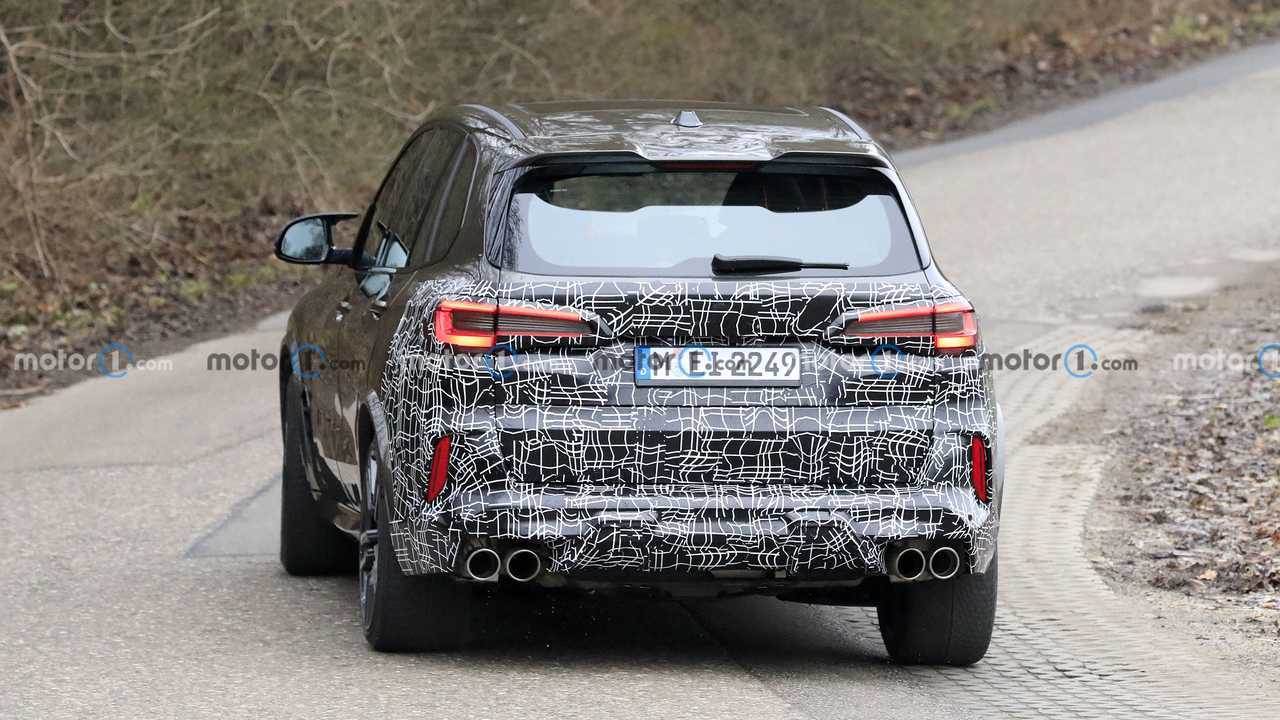 Photo espion BMW X5 M restylé