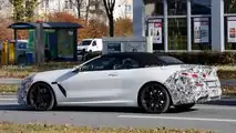 Makyajlı BMW 8 Serisi Convertible Casus Fotoğraflar