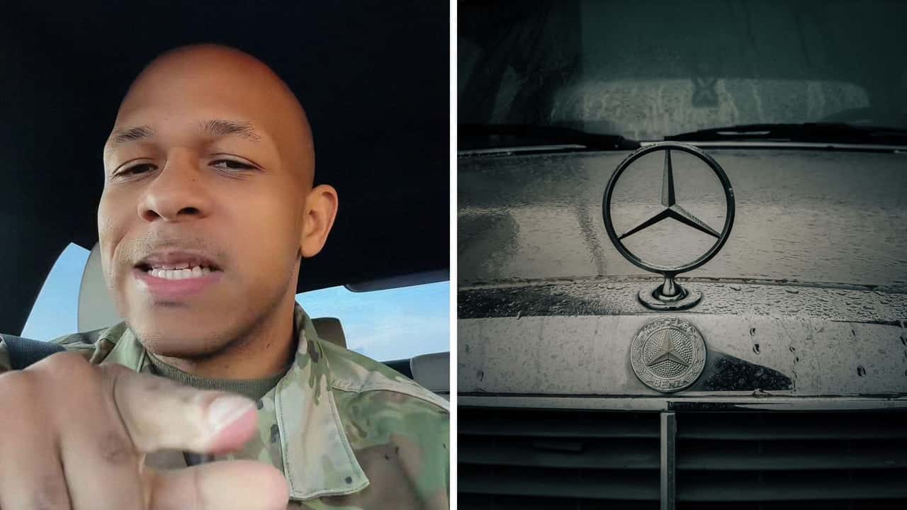 Man takes his Benz to the dealership for new battery