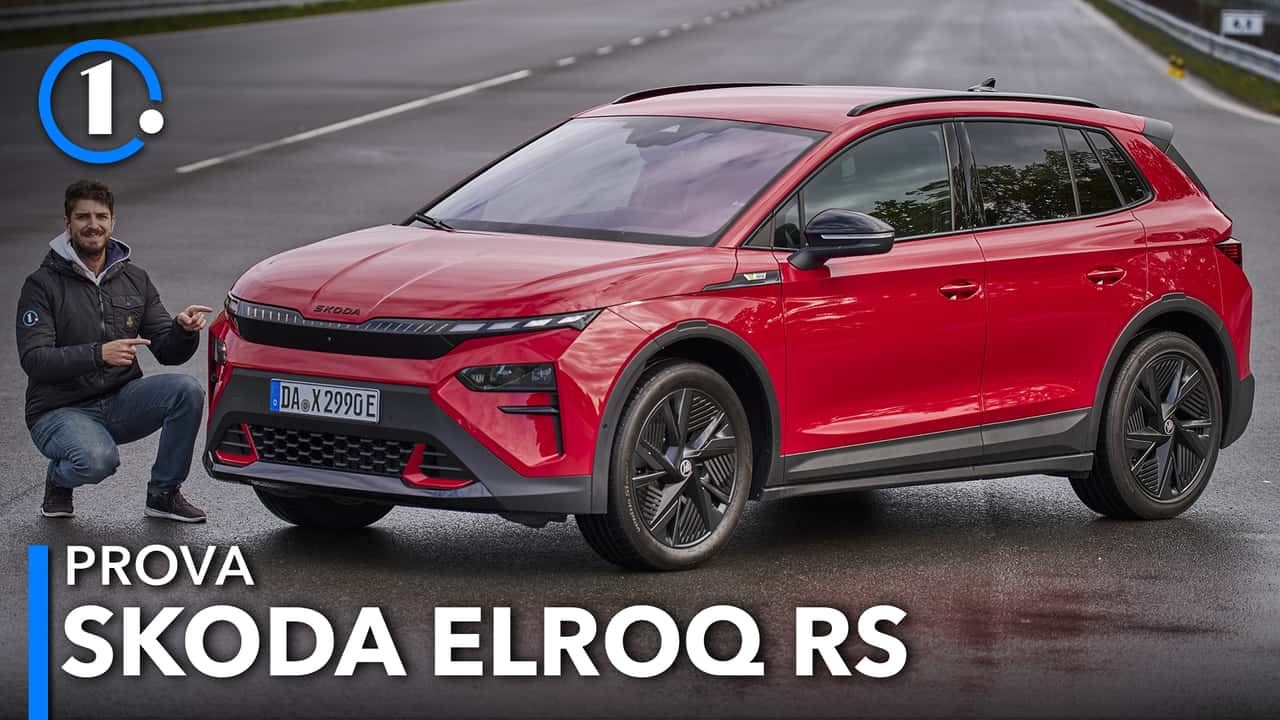 Skoda Elroq RS, la prova della più cattiva da 340 CV