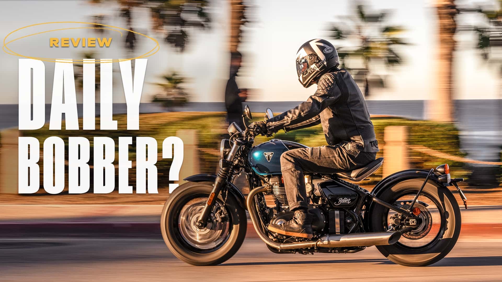 Bobber Rides 2026 Triumph Bonneville Bobber First Ride Video: It's All In The Details