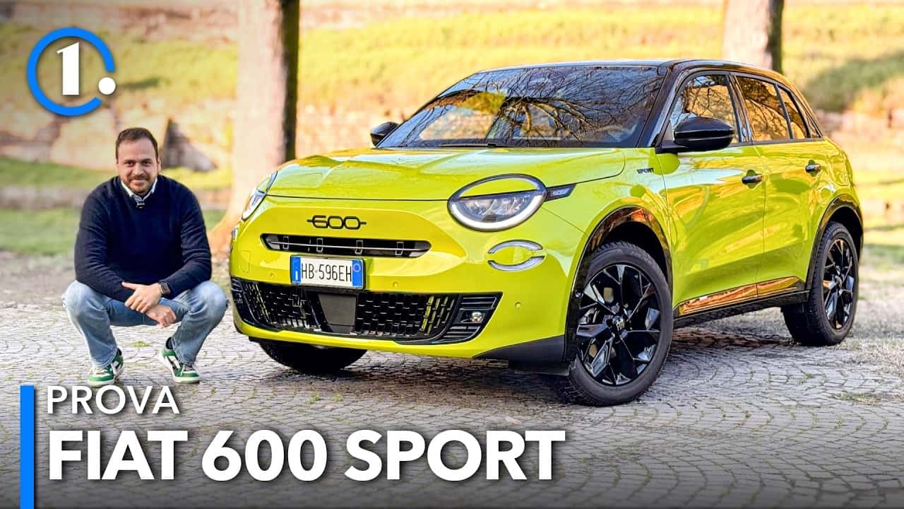 Fiat 600 Sport, prova del SUV ibrido top di gamma a 25.000 euro