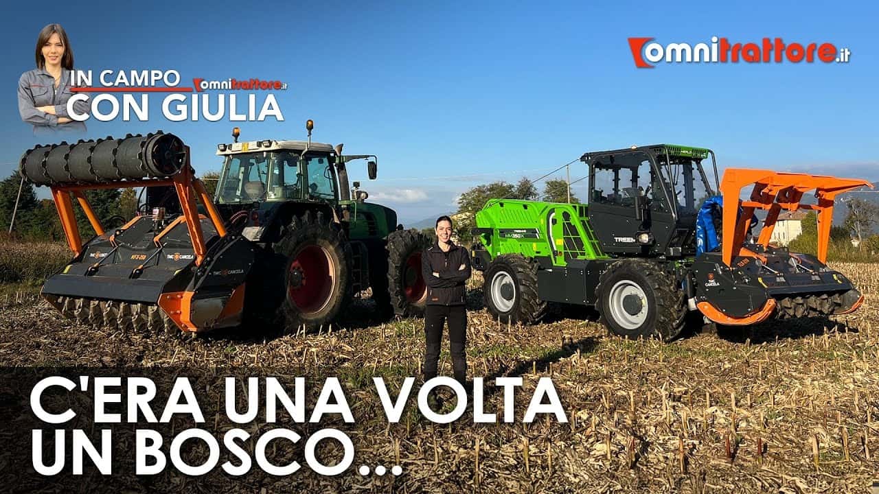 Trincia e Fresa Cancela e TreEmme con Giulia: dal Bosco al Campo 
