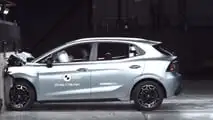 MG4 EV Urban 2026, em teste de colisão