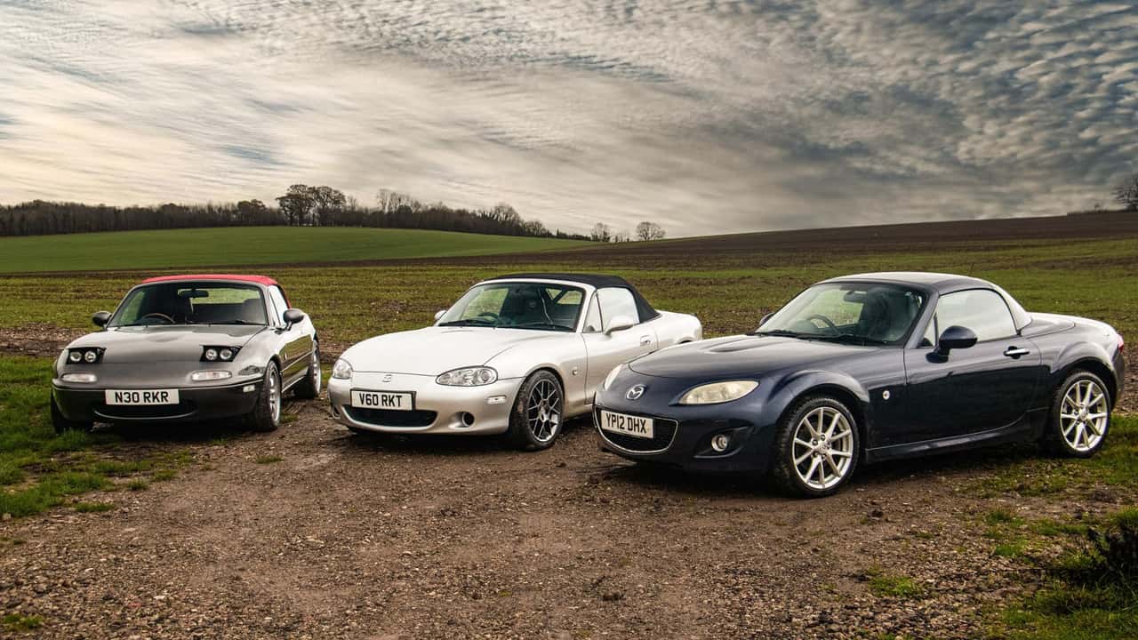 سيارات روكستر مازدا MX-5 مياتاس
