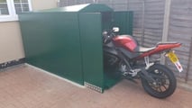 Secure a Bike Storage Shed