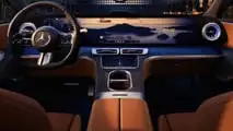 Mercedes GLC with EQ Technology interior