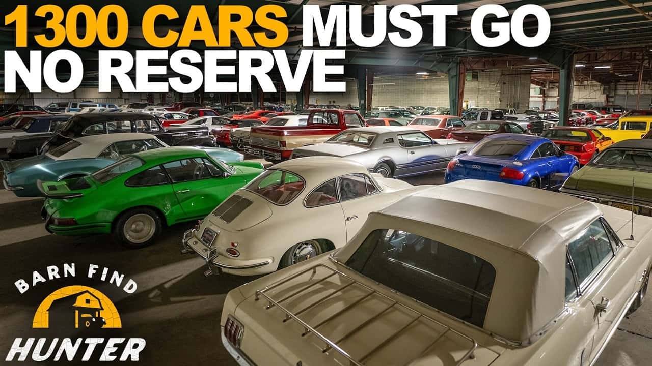 Scoperta epica: 1300 auto d’epoca escono dall’oblio