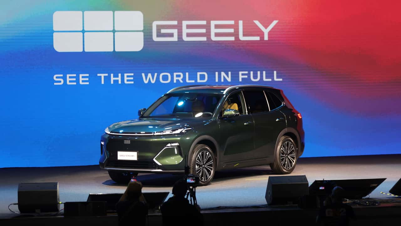 Geely no Salão do Automóvel