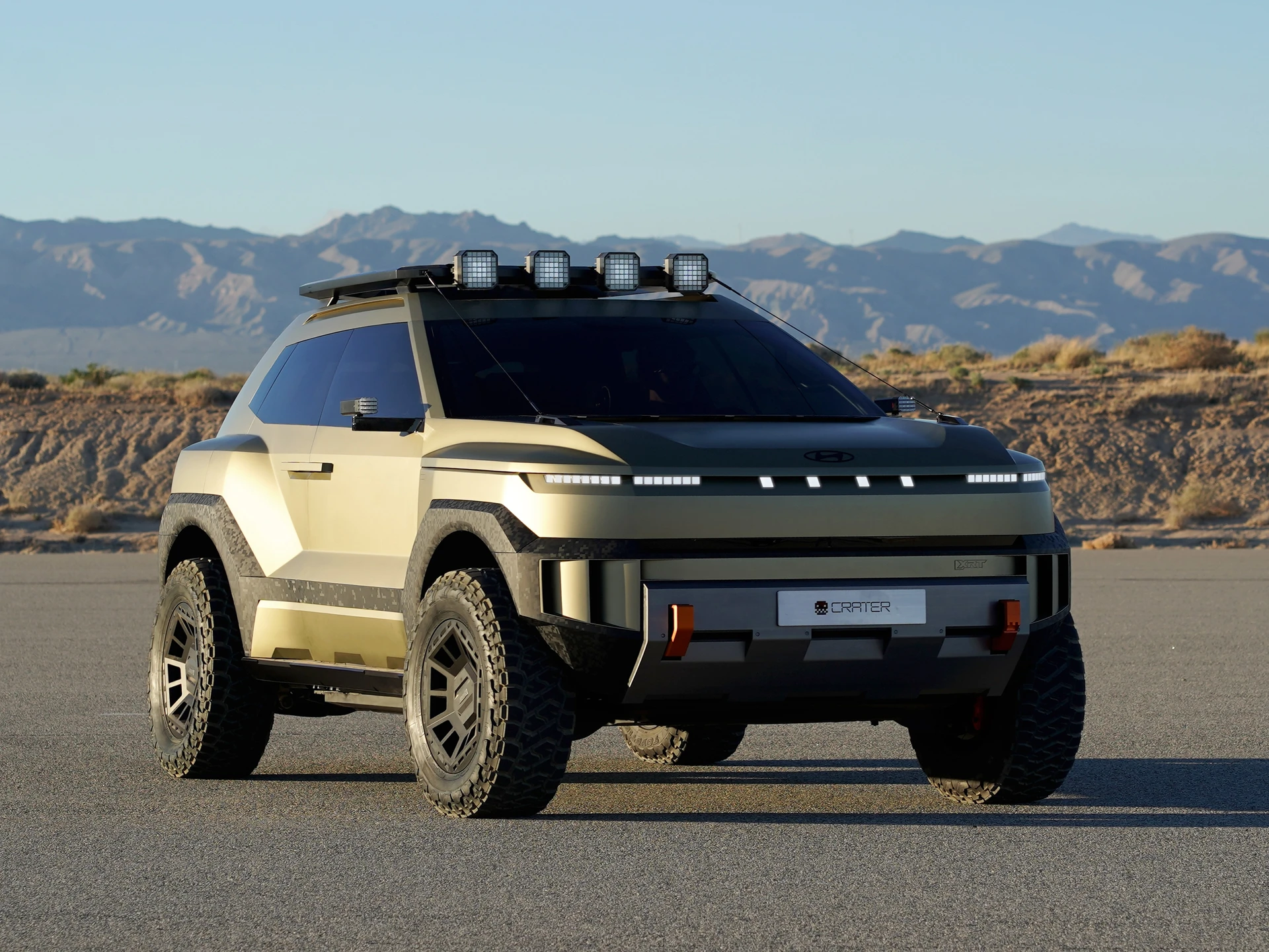 현대자동차는 Badass Off-Roader를 만들었습니다. 아쉽게도 컨셉일 뿐이군요