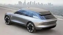 Antenna posteriore a tre quarti Lincoln Star Concept