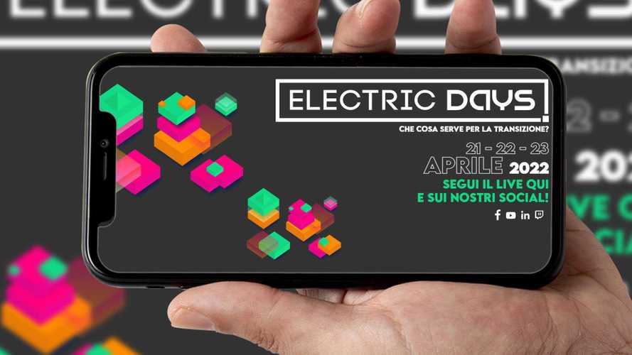 Electric Days 2022, seguite la diretta online