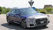 Audi A6 Limousine Facelift auf neuen Erlkönigbildern
