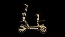 Caviar Thunderball: uno scooter elettrico dorato che va a 100 km/h