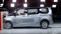 Crash test EuroNCAP Volkswagen Multivan