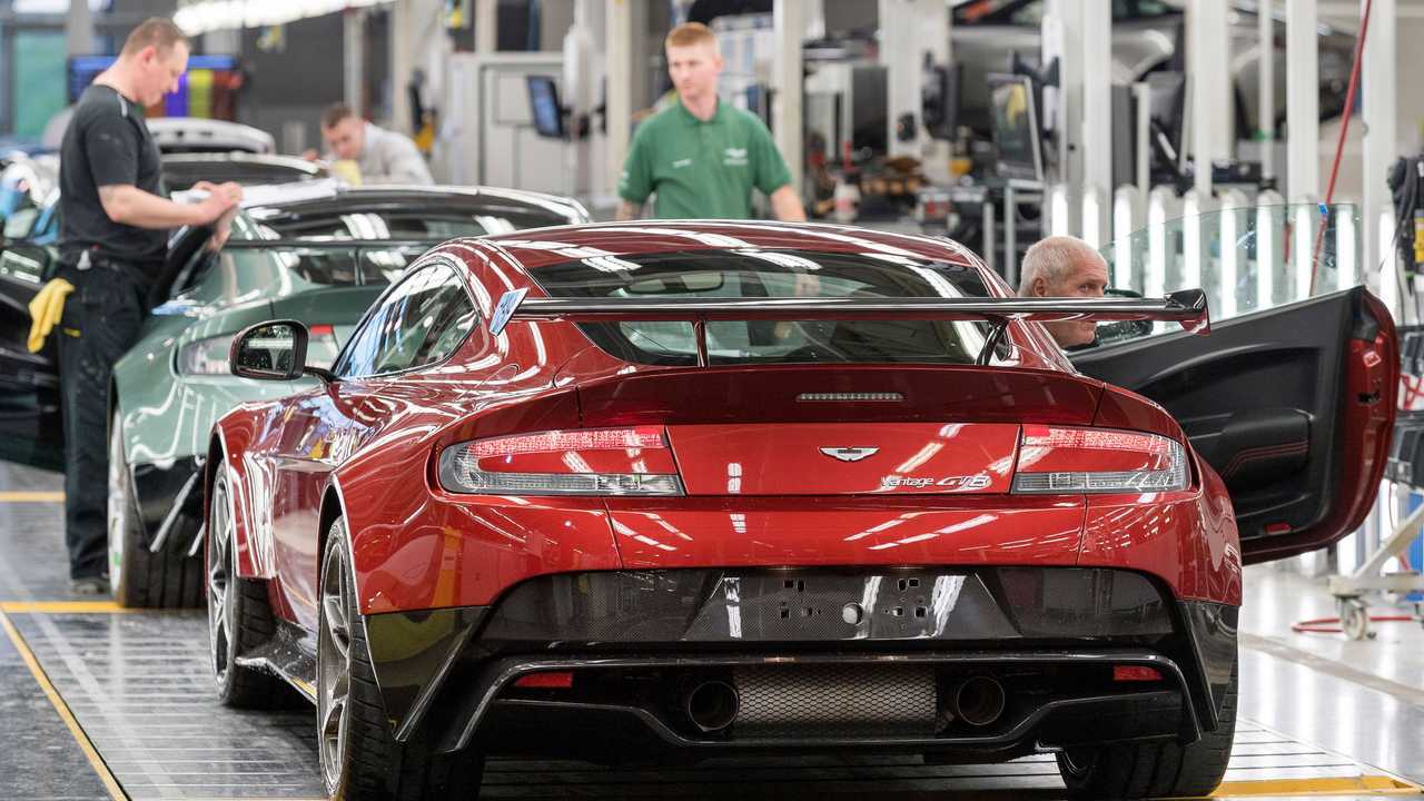 Lo stabilimento Aston Martin di Gaydon