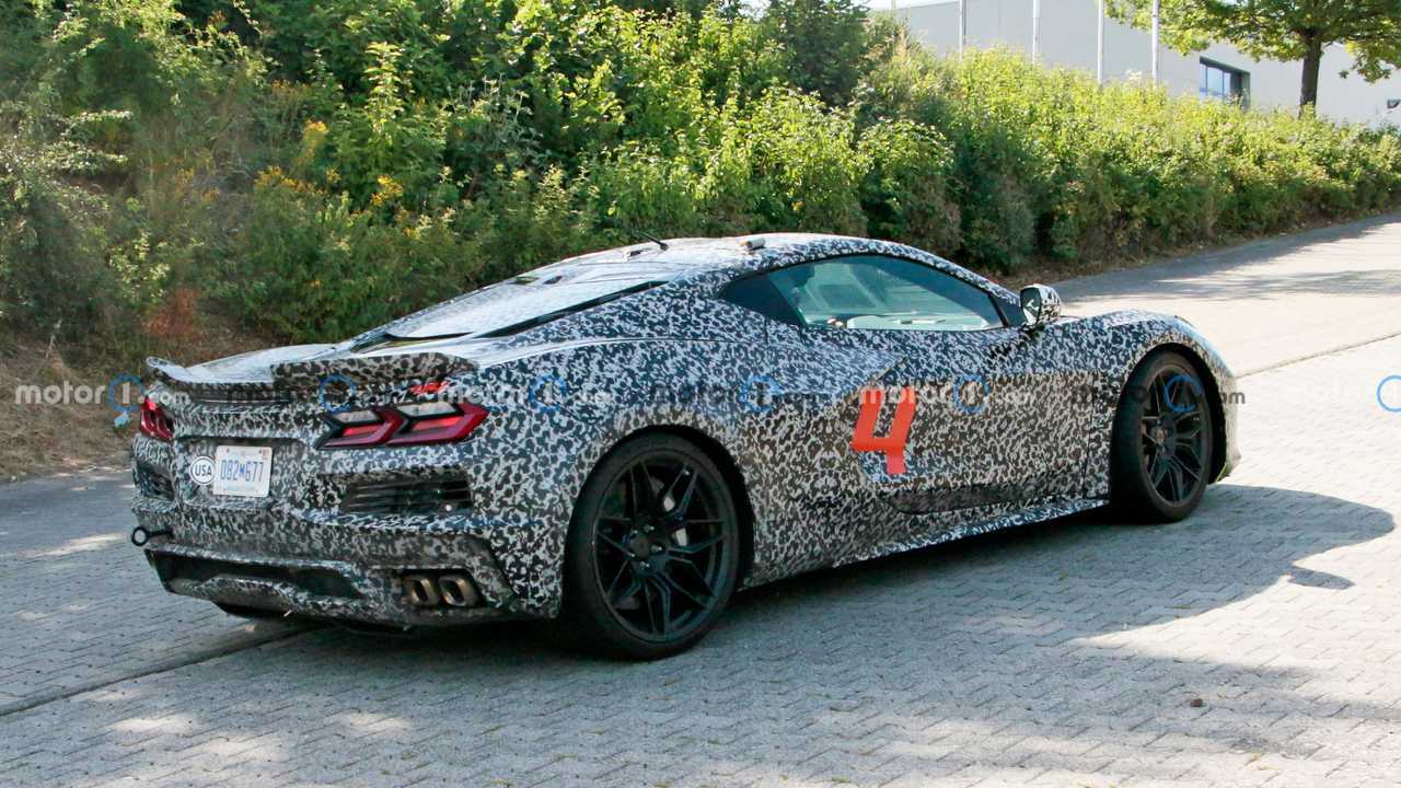 Photo espion Chevrolet Corvette E-Ray