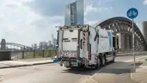 Mercedes-Benz EEconic na vanguarda da coleta de lixo em Frankfurt