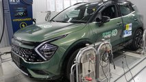 Kia Sportage ai test Green NCAP