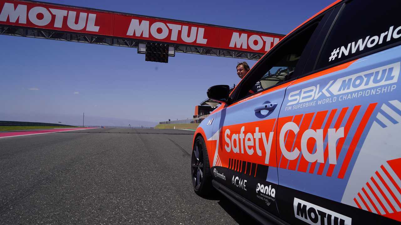 Hyundai i30 N Performance Safety Car del Grand Prix de Argentina de Superbike