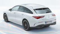 Mercedes-Benz CLA 250e Shooting Brake Rear 3/4
