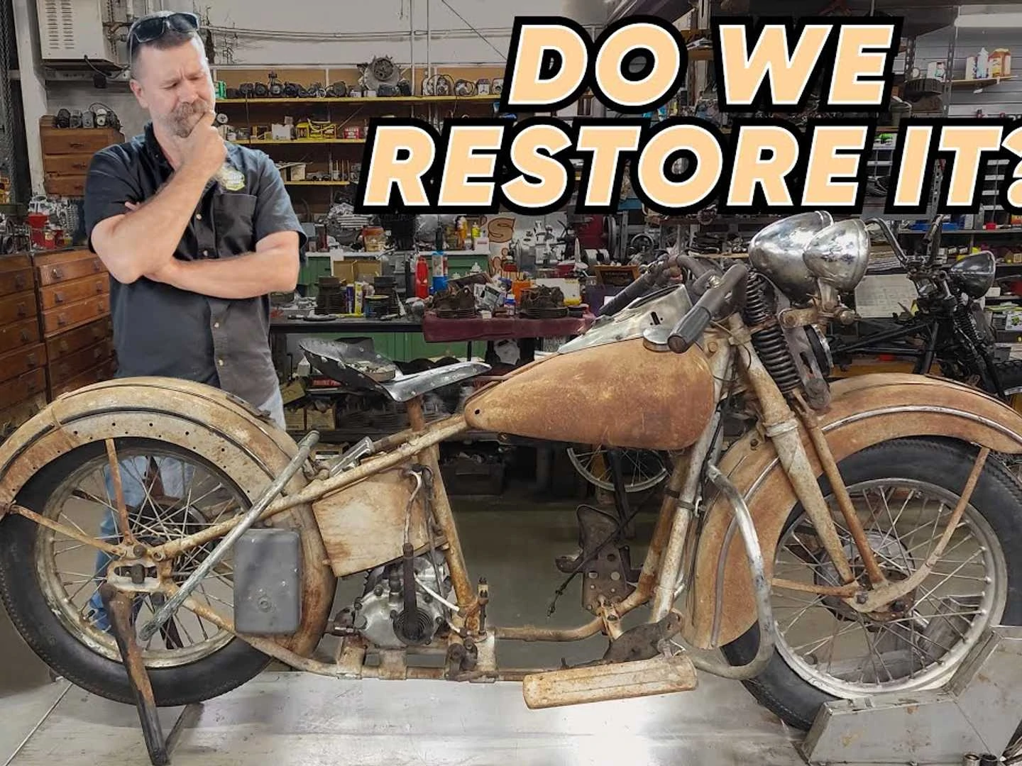 Wheels Through Time Shows When And When Not To Restore A Harley