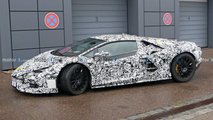 2023 Lamborghini Aventador successor spy photo