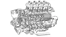 Il motore Alfa Romeo T33
